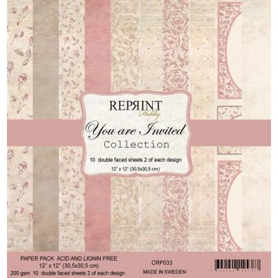 Reprint You Are Invited Collection Designpapier - Paper Pack